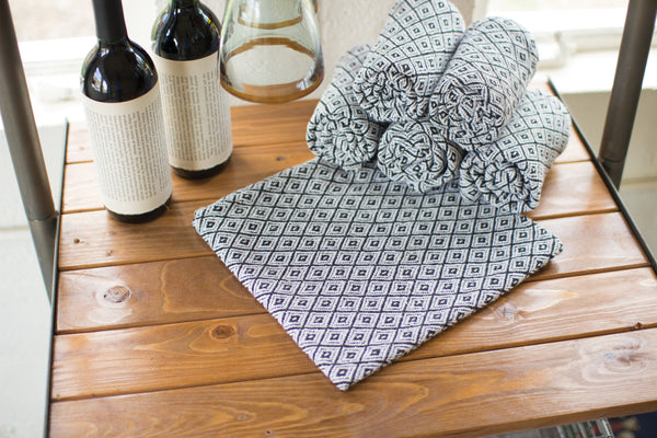 Diamond Napkins S/4